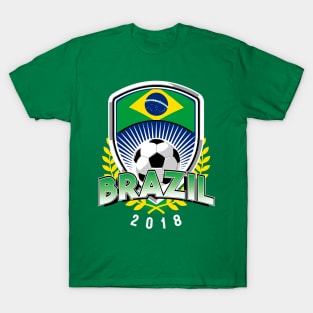 Brazil Soccer 2018 T-Shirt